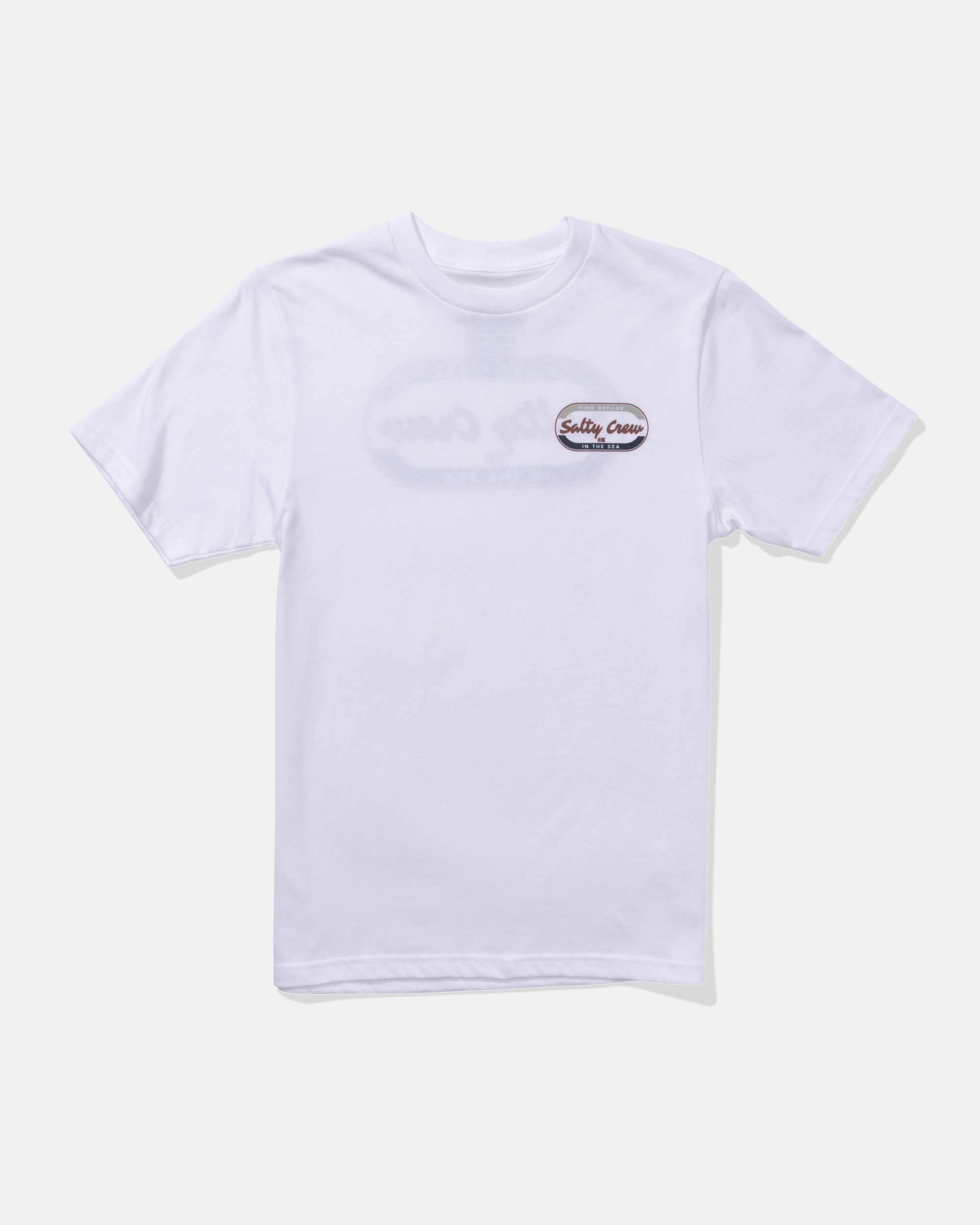 Capsule  Ss Tee Kids - White BoxySilhouette BreathableFabricTech