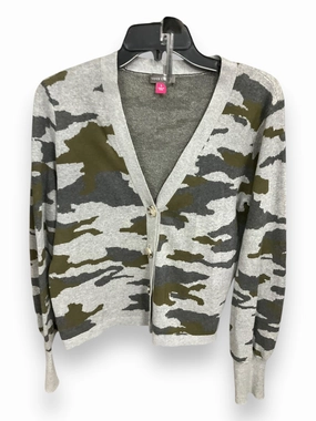 Cardigan By Vince Camuto In Camouflage Print, Size: S Cool Frame