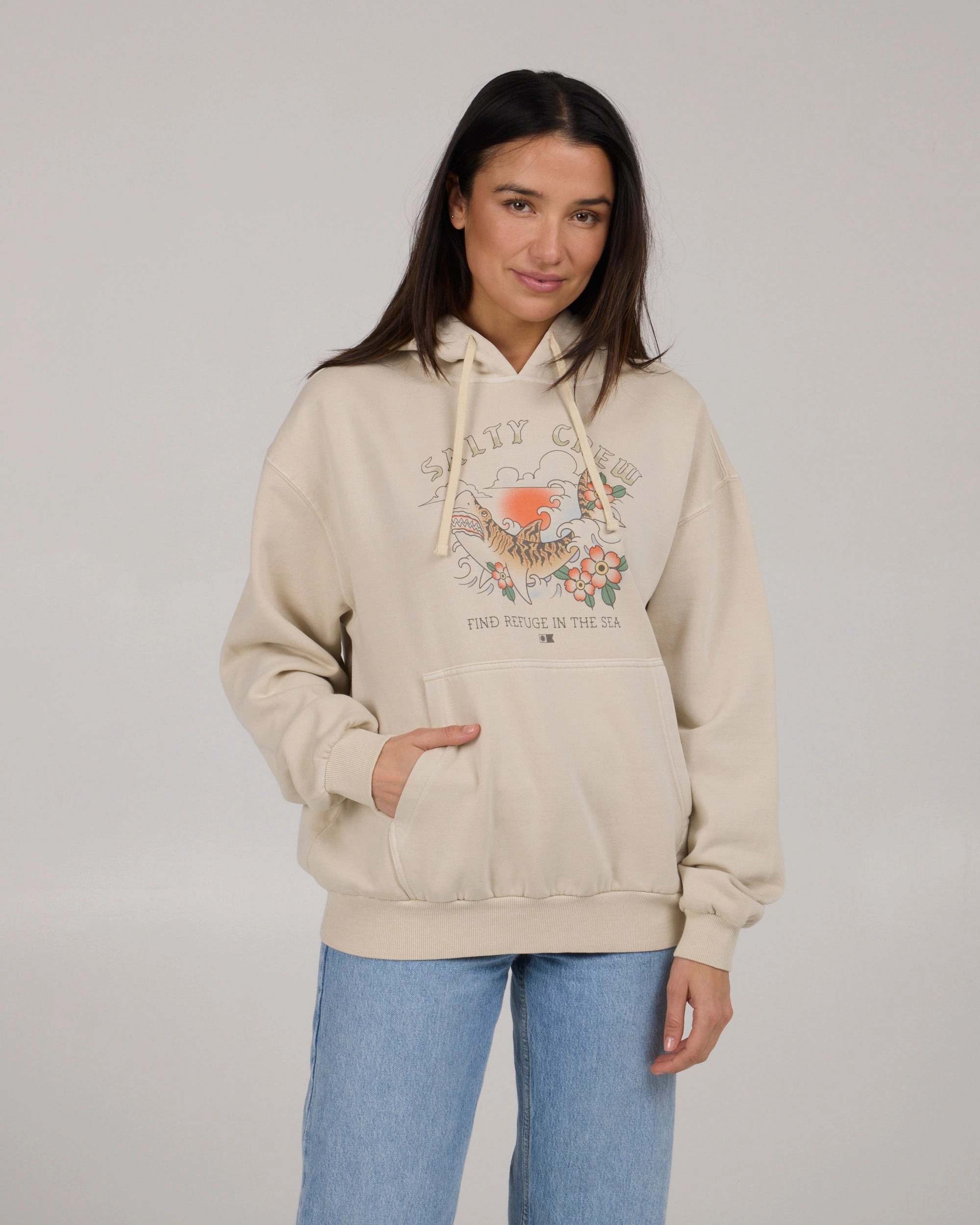 Hopper Hoody  - Off White Stain Resistant Active Layers