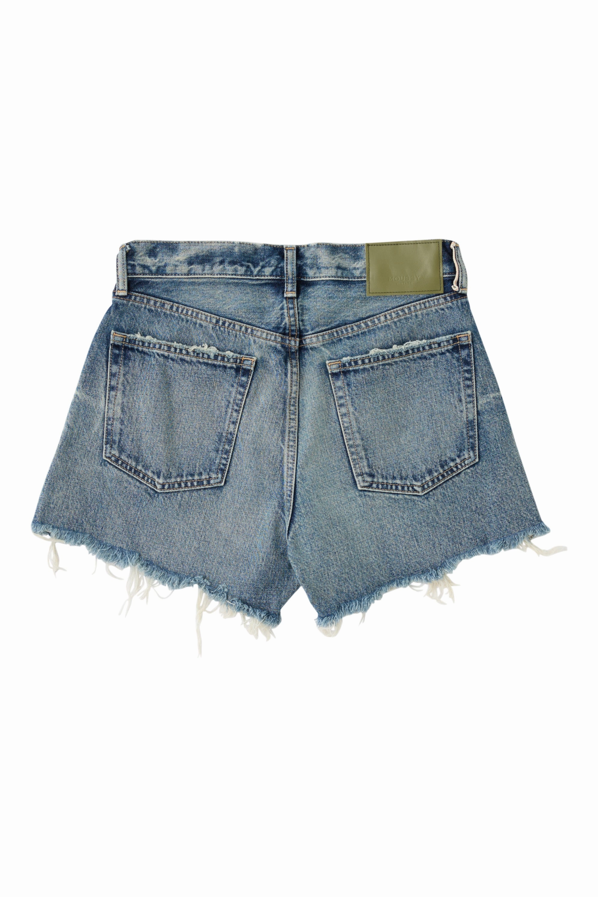 Anytime Wear Day Ready Moussy Denim Douglaston Shorts in Blue
