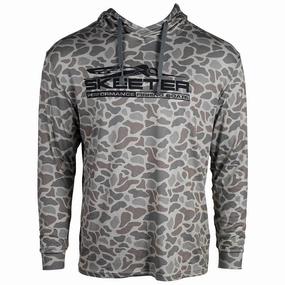 Skeeter Burlebo Performance Hoodie - Deer Camo Urban appeal