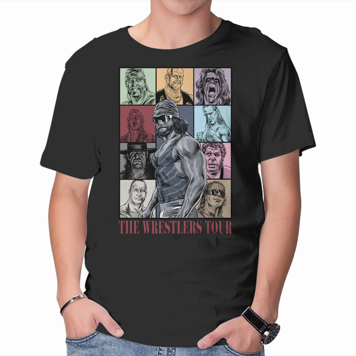 The Wrestlers Tour Casual Design Fit