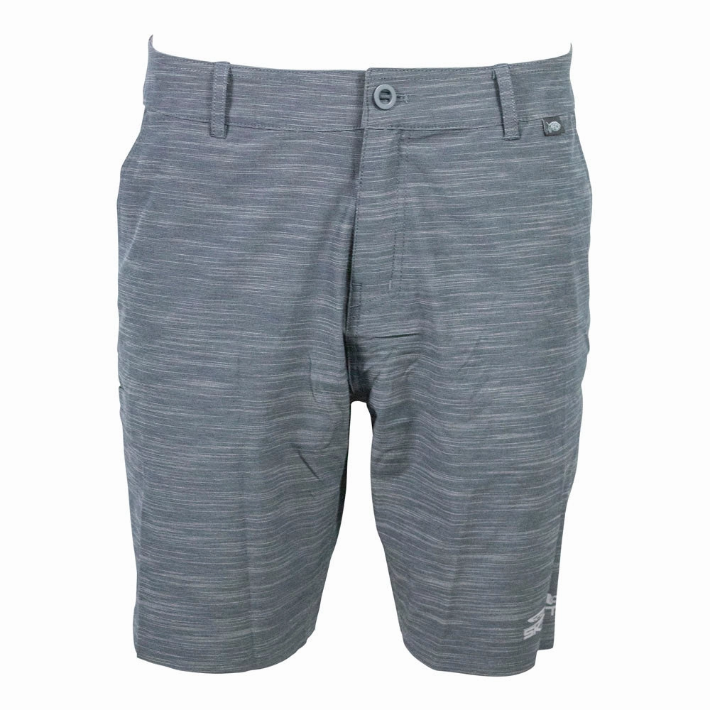 Skeeter AFTCO Hybrid Chino Fishing Shorts - Charcoal Chilly Day Ready Slim Fit Design