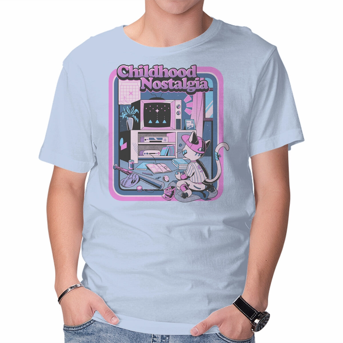 Childhood Nostalgia Blue On-the-Go Comfort