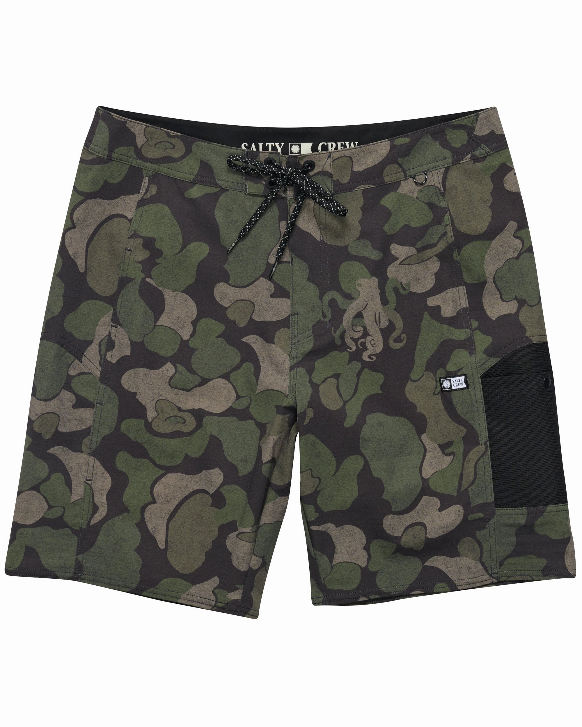 Flagship Boatshort - Dark Olive Quick Layer Wear