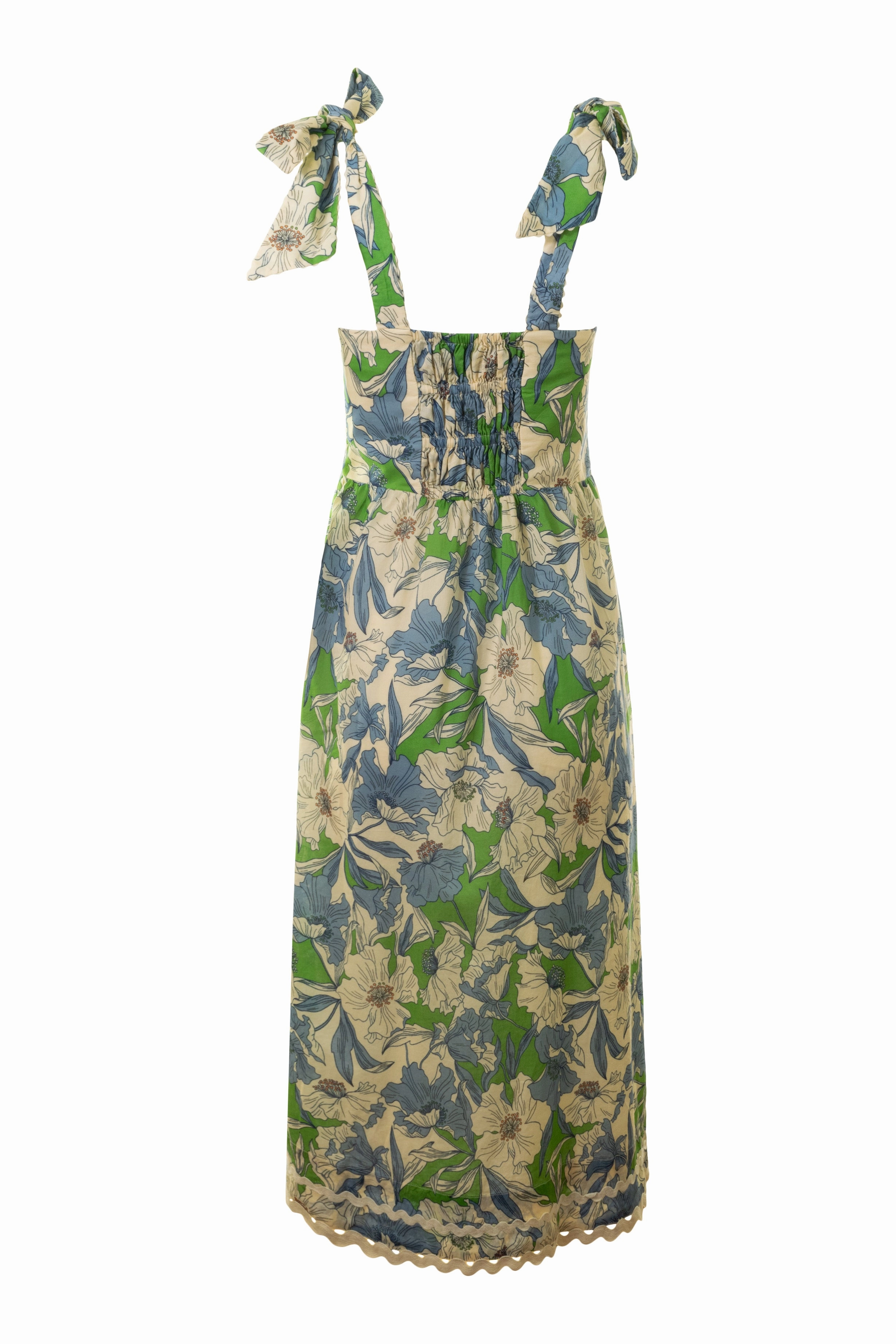 Trovata Birds of Paradis Alessia Dress in Oasis Floral Gender Inclusive