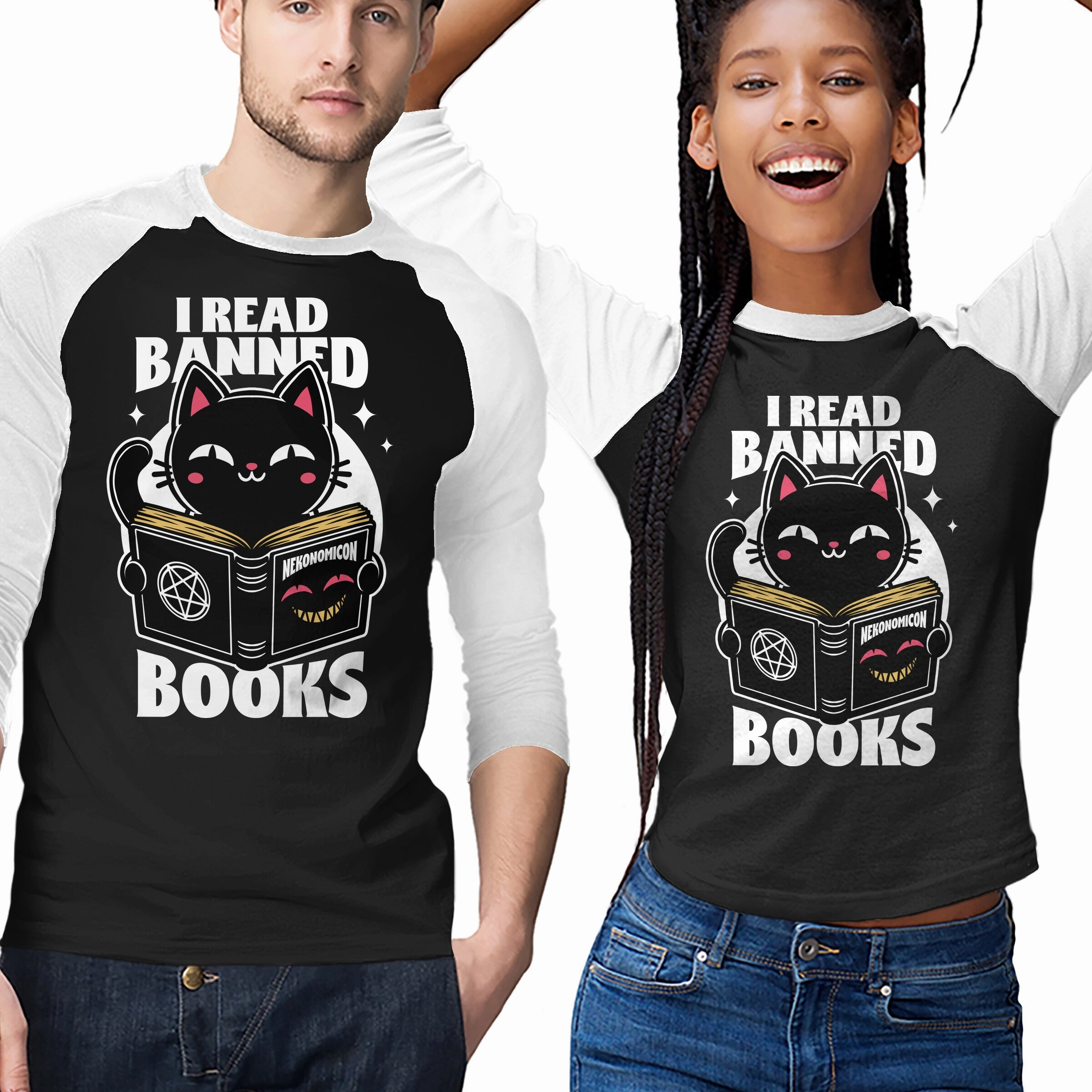 Cat Book Necronomicon Casual Wear Relaxed Look