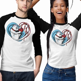 Sporty Chic Yarn Dyed Stripes Cat Love