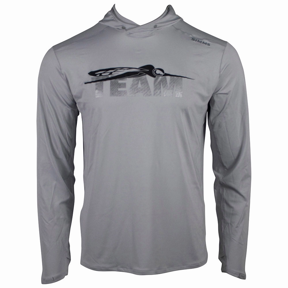 Comfy Layer Timeless Appeal Skeeter Simms SolarFlex Hoody - Sterling