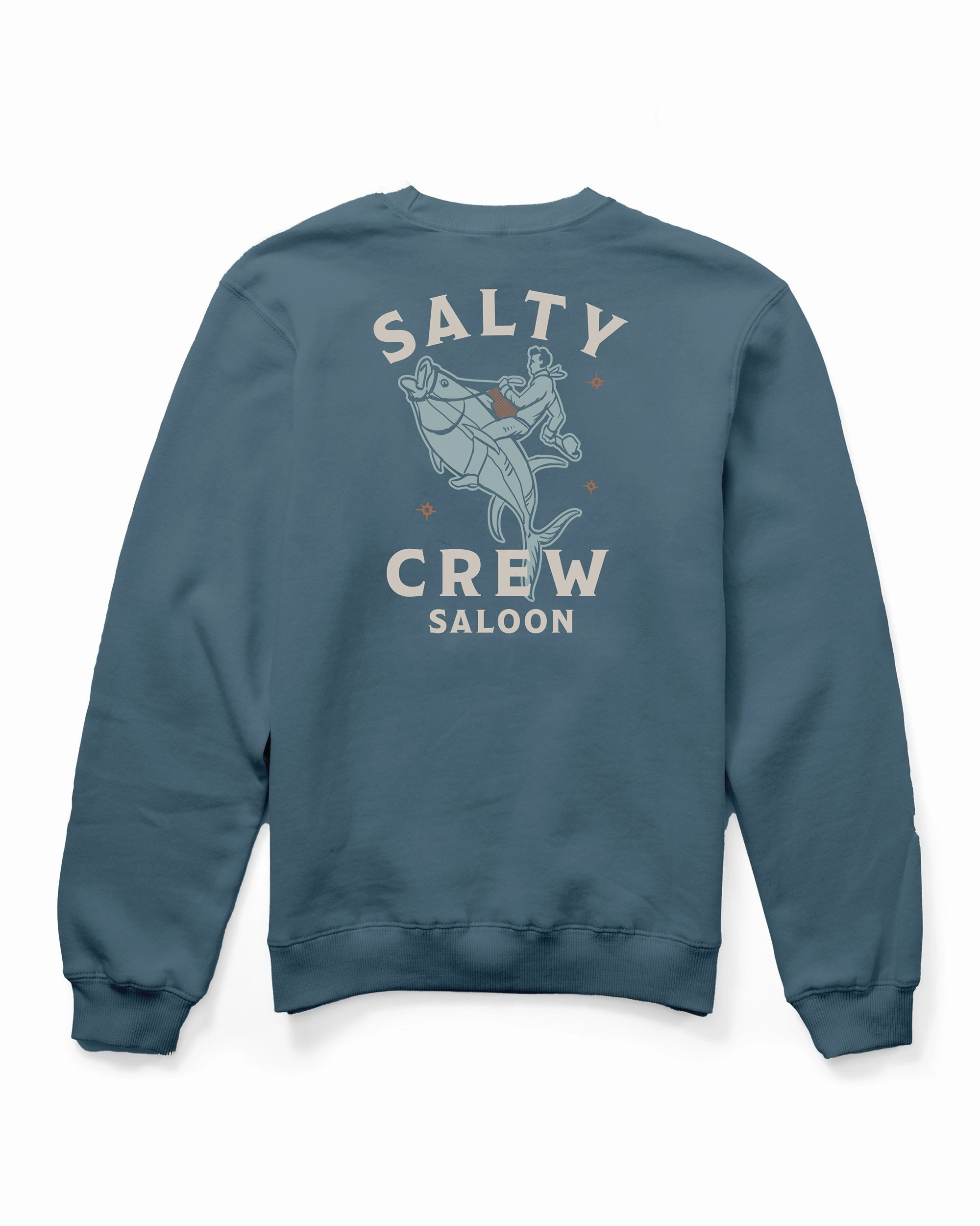 Saloon  Crew Fleece Kids - Slate Water Resistant