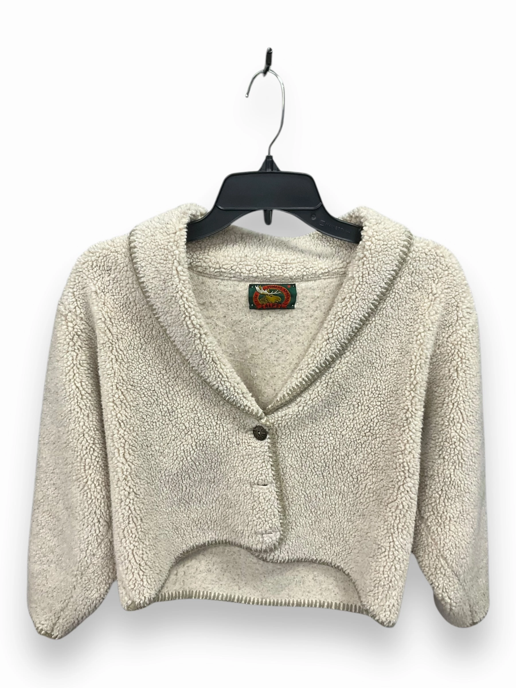 Jacket Fleece By Clothes Mentor In Beige, Size: M Water Soul Stylish accessories