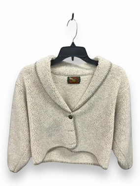 Jacket Fleece By Clothes Mentor In Beige, Size: M Water Soul Stylish accessories