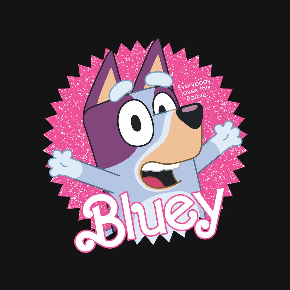 Active Design Abstract print Bluey Barbie