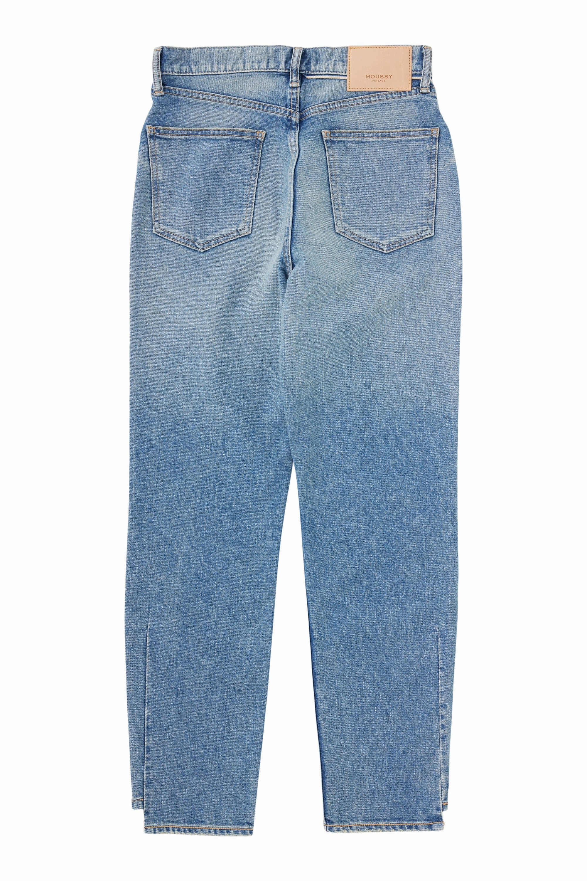 Moussy Denim Richland Boyskinny in Light Blue Music Event Picnic Style Versatile Waist Design