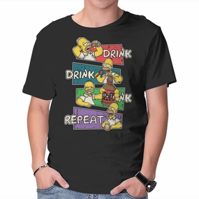Drink And Repeat Scoop neck