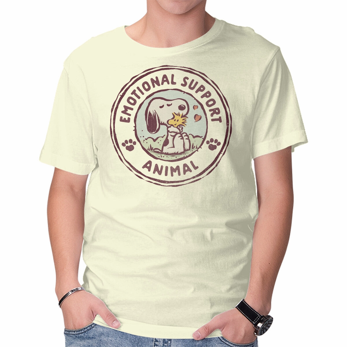 Emotional Support Woodstock Casual Comfort Fit