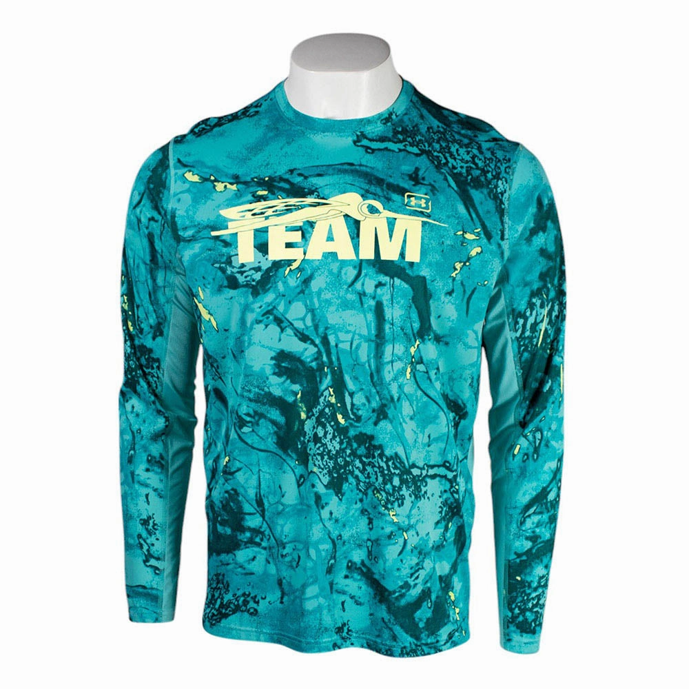 Anti-static Smooth Stitch Pattern Skeeter Under Armour Iso Chill Shorebreak Camo Long Sleeve