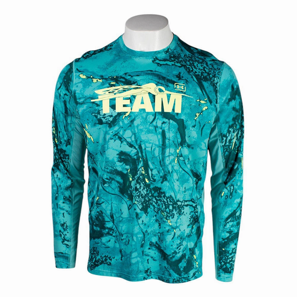 Skeeter Under Armour Iso Chill Shorebreak Camo Long Sleeve Soft Comfort Quality Look