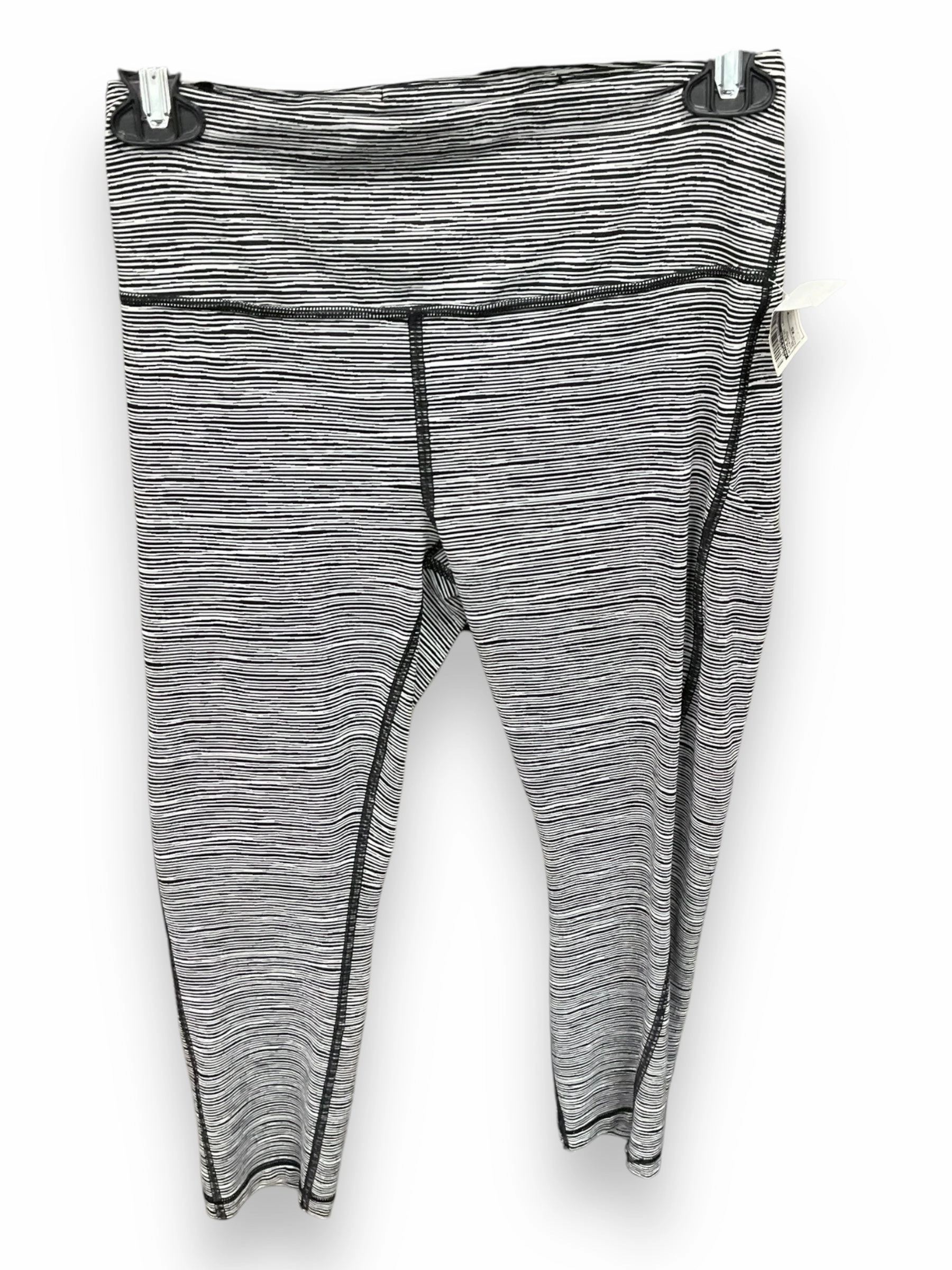 Lightweight clothing Athletic Leggings By Athleta In Striped, Size: Xs