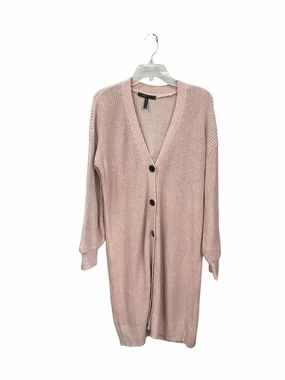 Lightweight Feel Cardigan By Bcbgmaxazria In Pink, Size: M