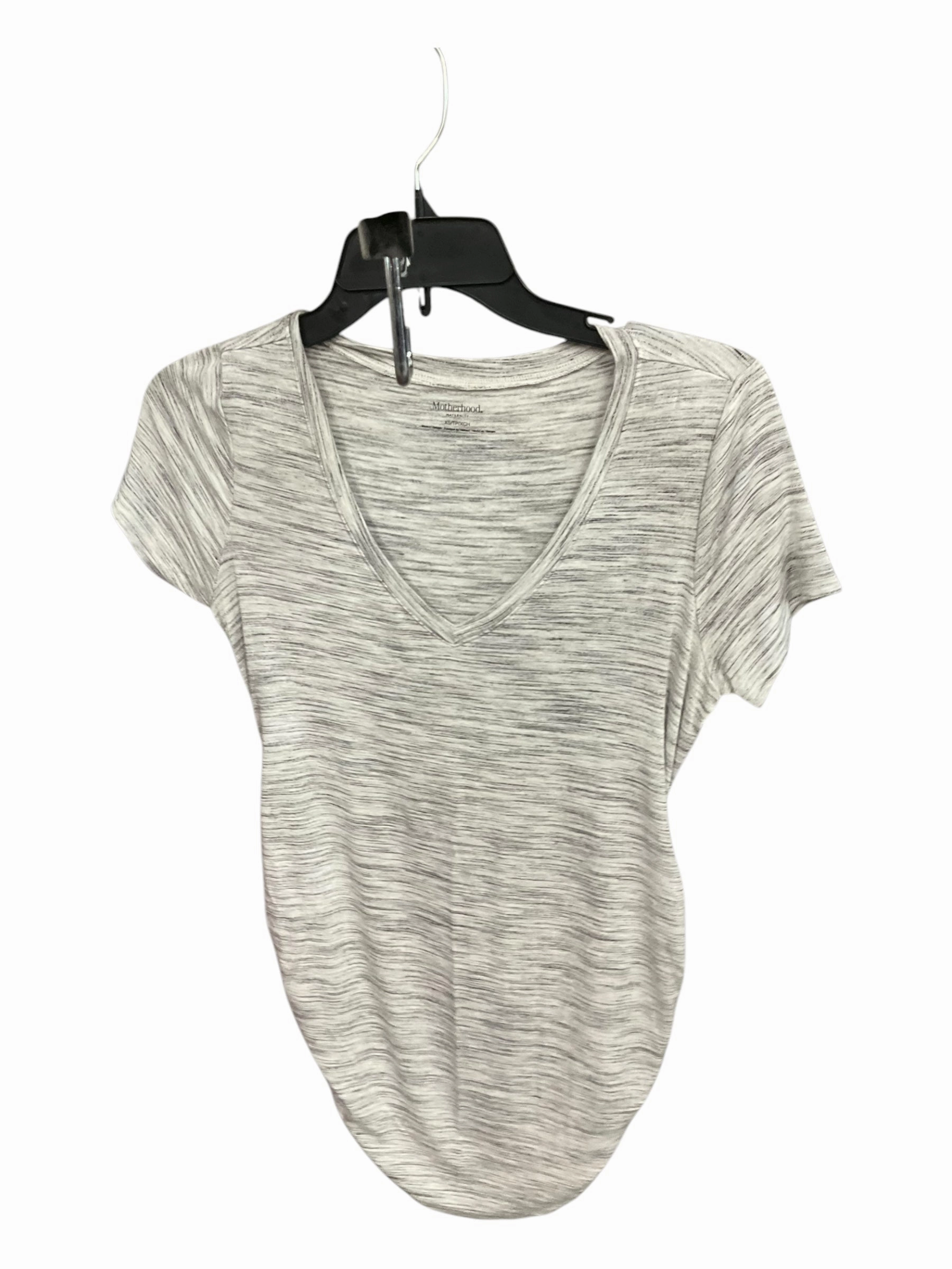 Maternity Top Short Sleeve By Motherhood, Size: Xs SkinFriendlyElastic