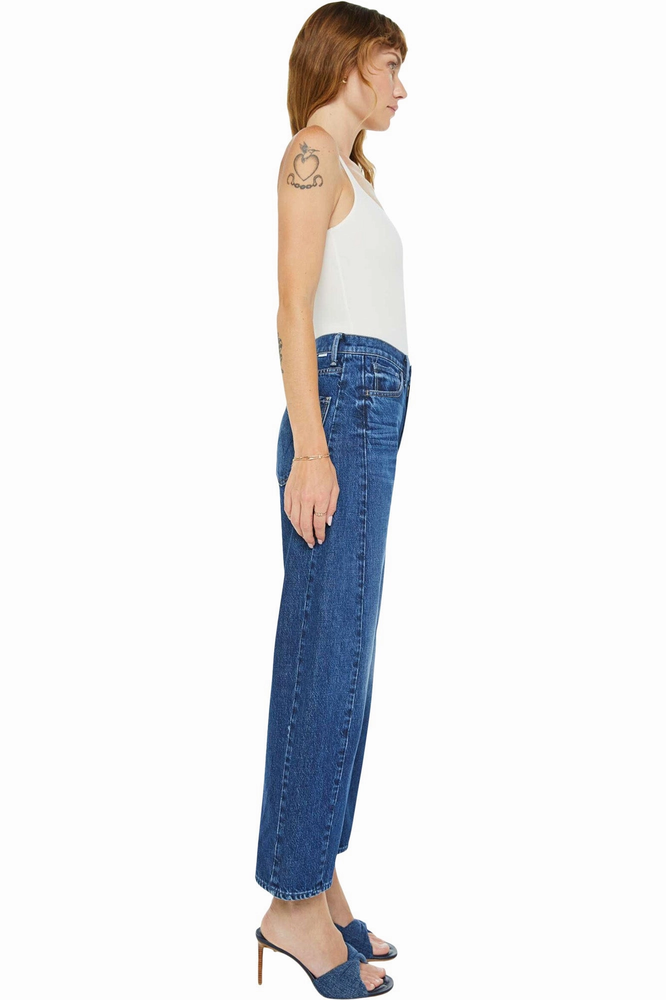 Mother Denim Half Pipe Ankle Jeans in Did You Bring Me Anything? Fashion Lover Minimalist