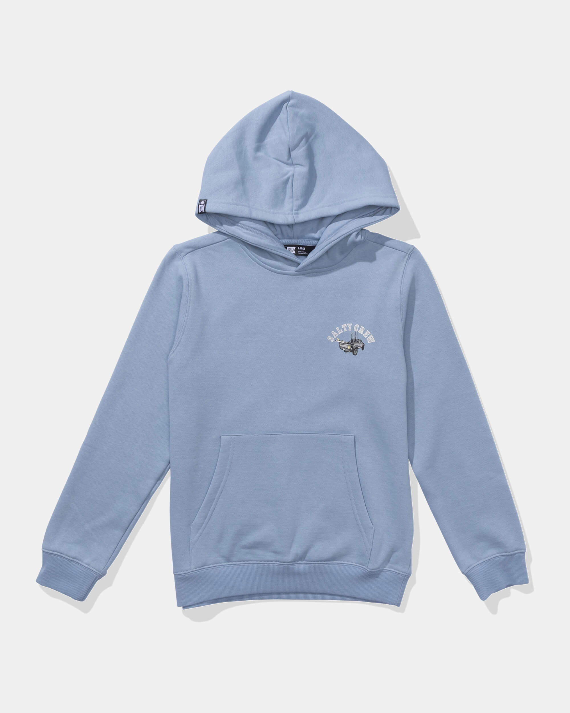 Lifted  Fleece Kids - Marine Blue friends gathering