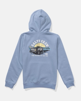 Lifted  Fleece Kids - Marine Blue No Bunching