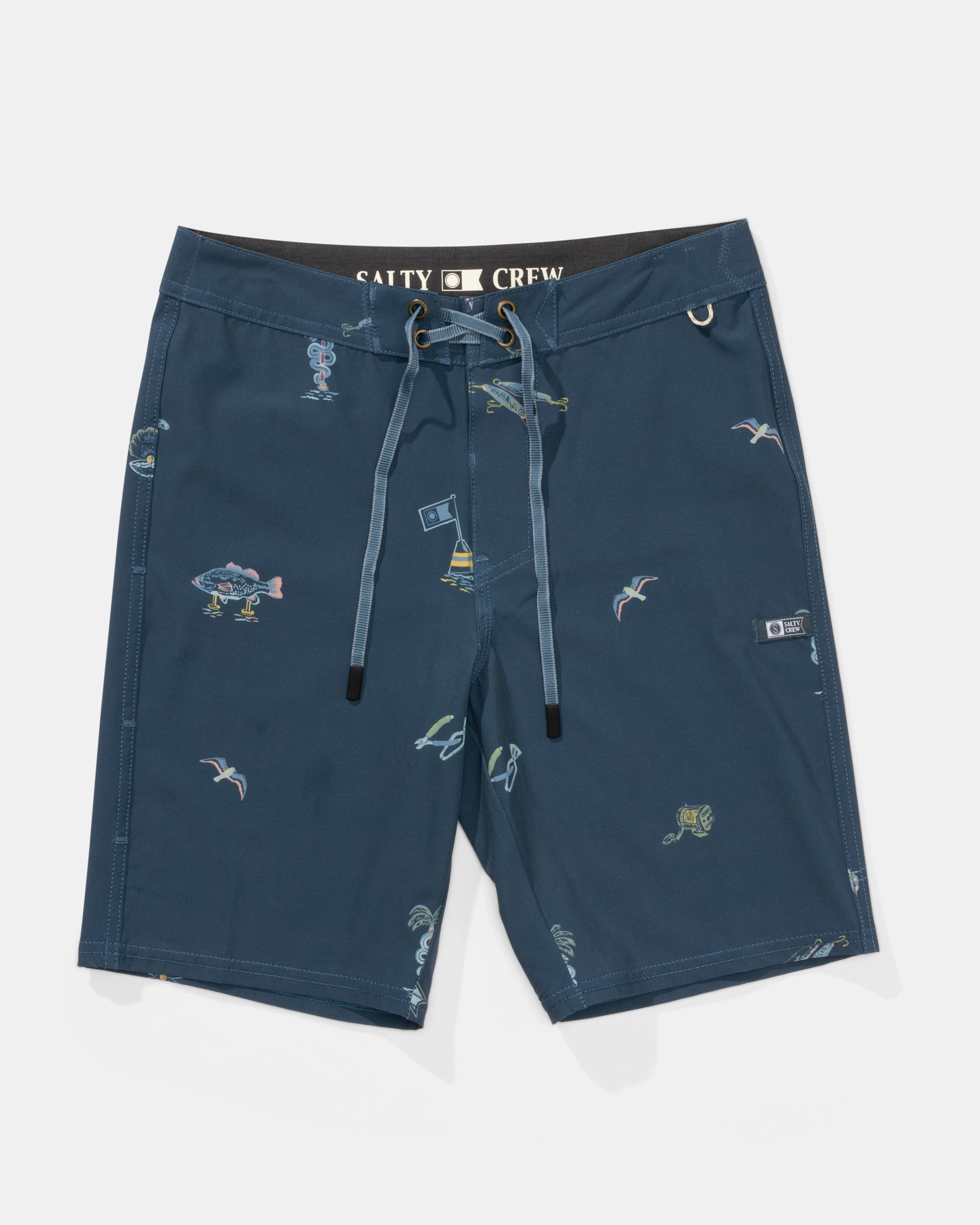 Sun Protection Crew  Boardshort Kids - Navy