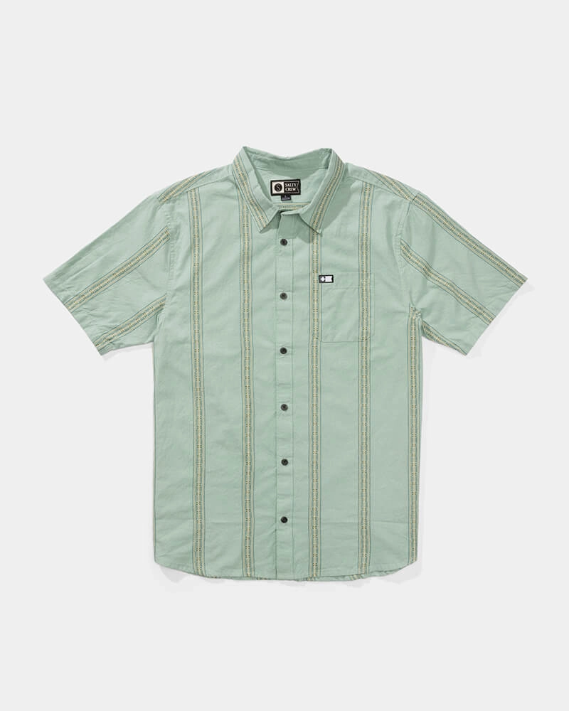 Crew Ss Button Up - Marine Relaxed Look