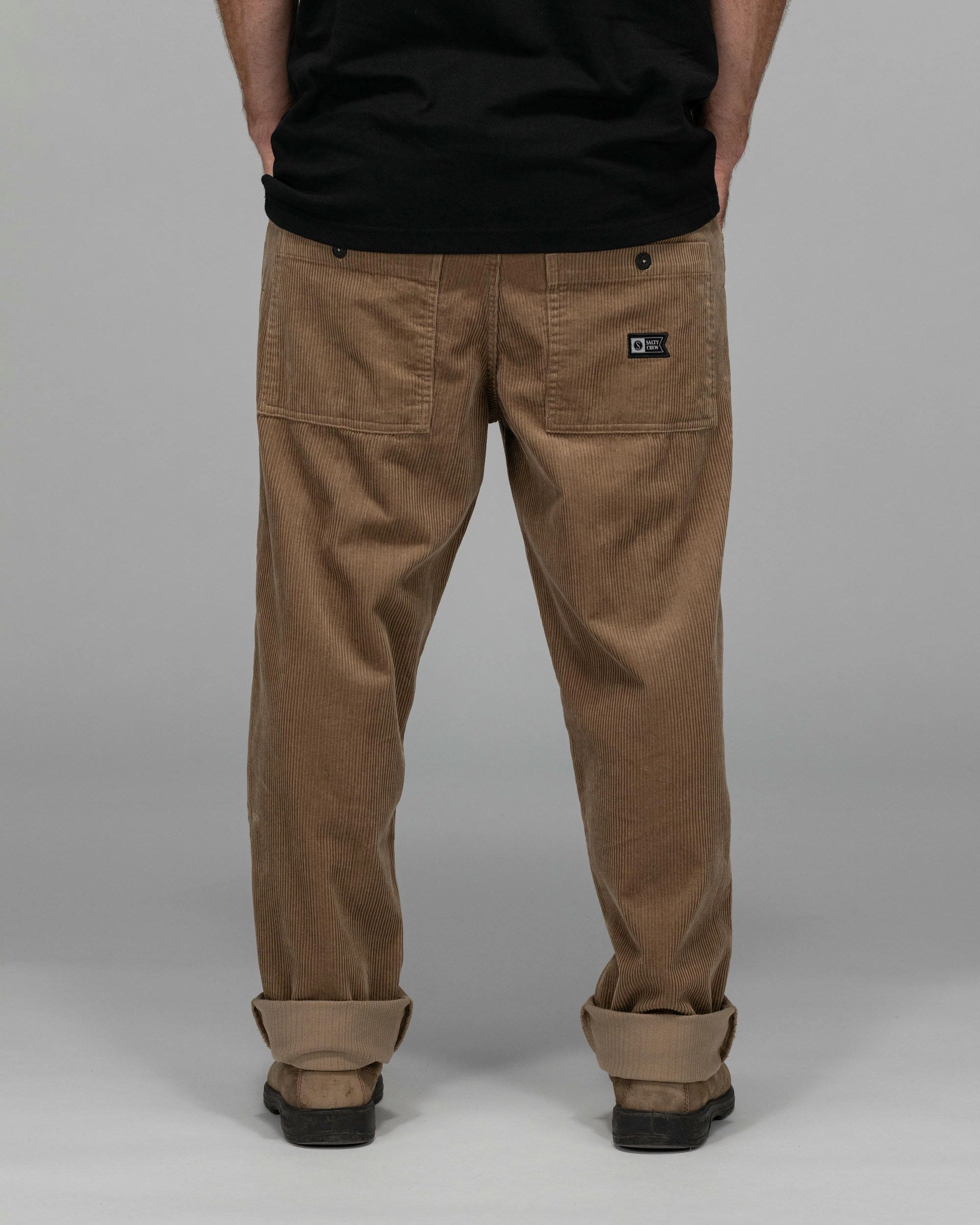 HypoallergenicFabric Cruiser Cord Pants - Khaki