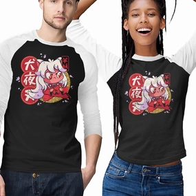 Cute Inuyasha Compact Stitch Pattern Relaxed fit style