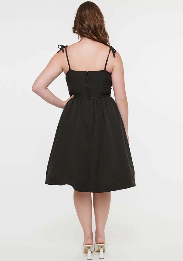 Dark Skeleton Bobbie Swing Dress | SWING DRESS [SECOND]** Subtle Charm Dressy Glow