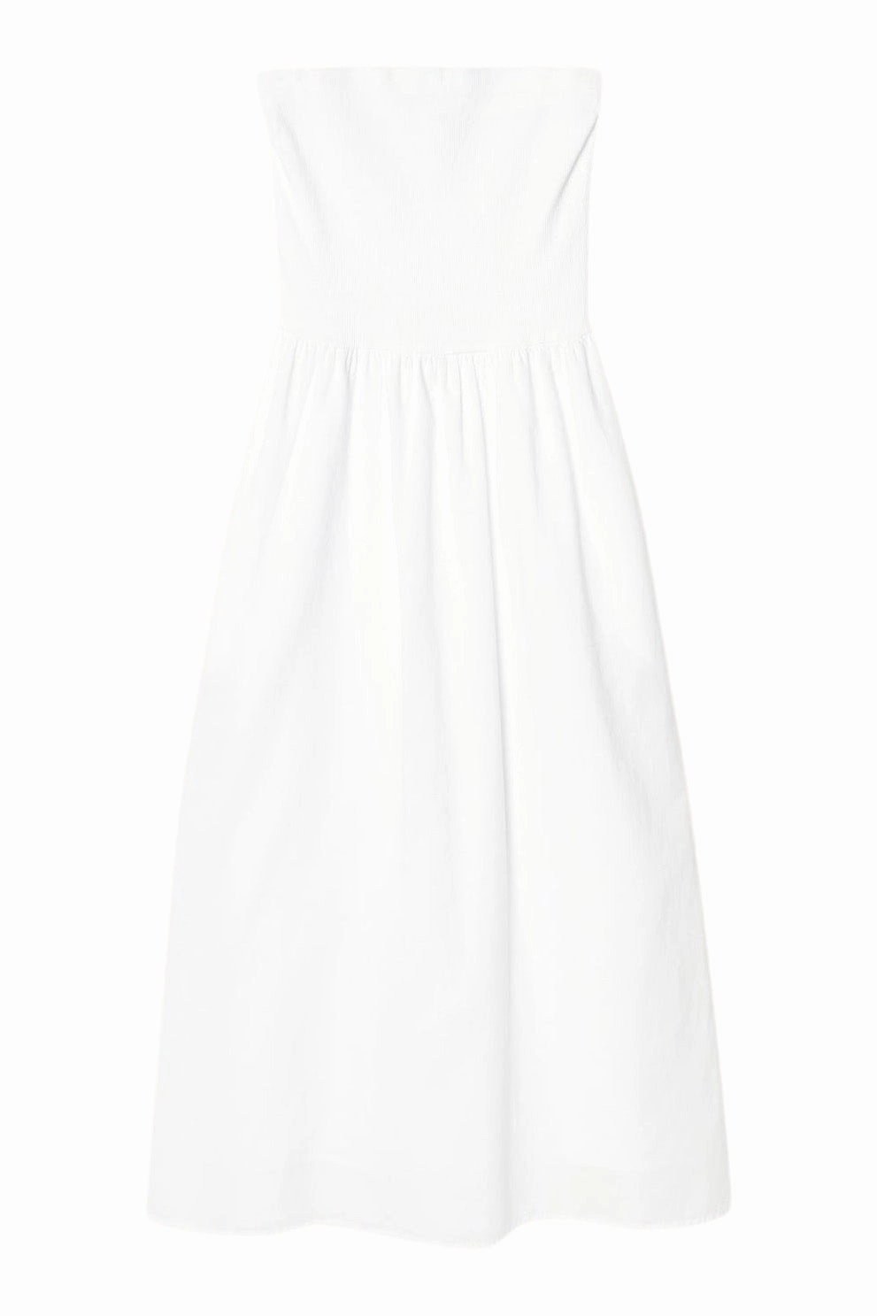 Xirena Finnian Dress in White Lined interior