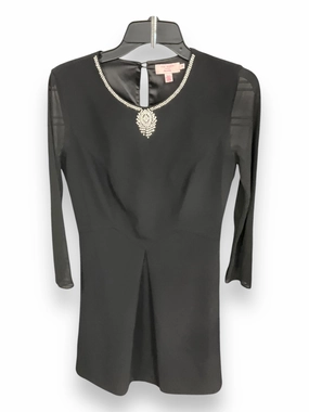 Dress Party Short By Ted Baker In Black, Size: Xs Foldable Hem