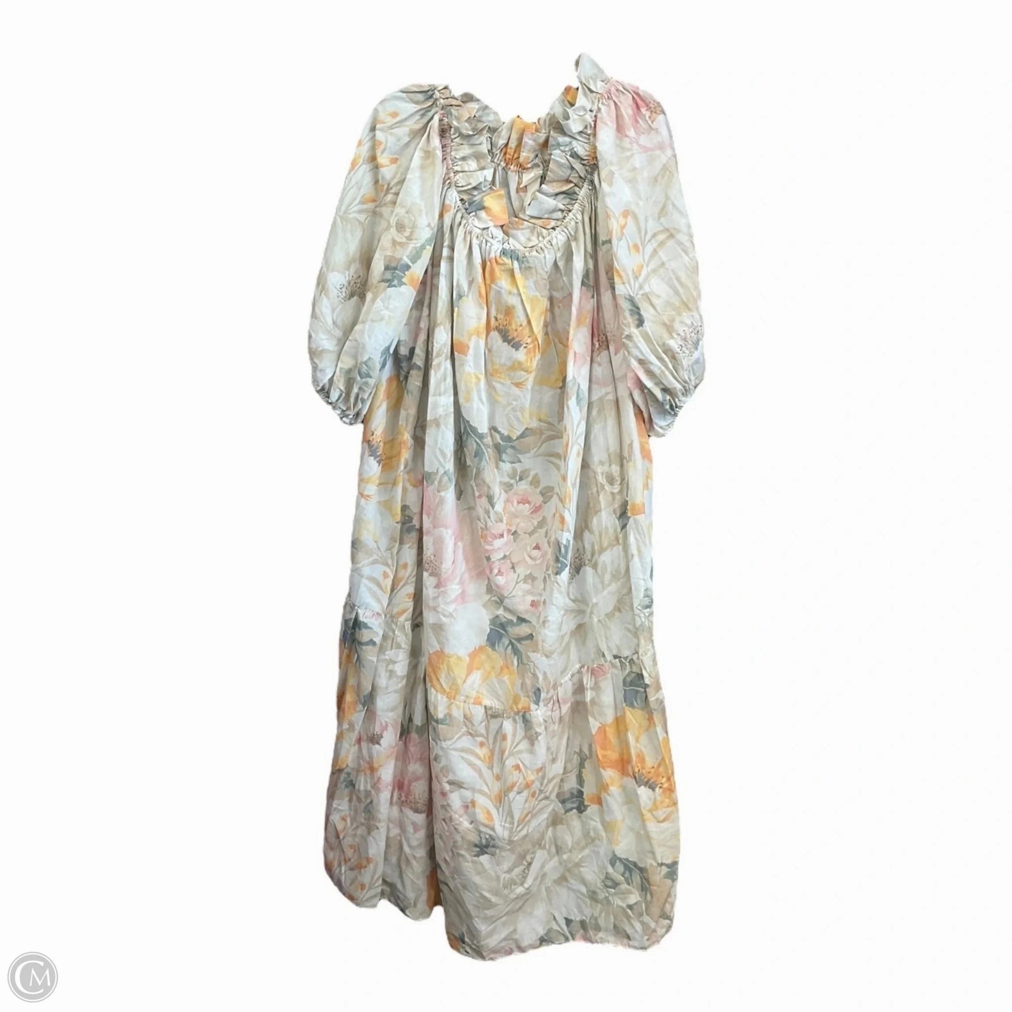 Dress Casual Maxi By H&m In Floral Print, Size: Xxl Soul Ease MultiPocket