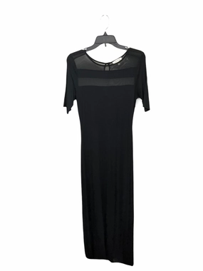 Champion Glow Dress Casual Maxi By Monteau In Black, Size: L