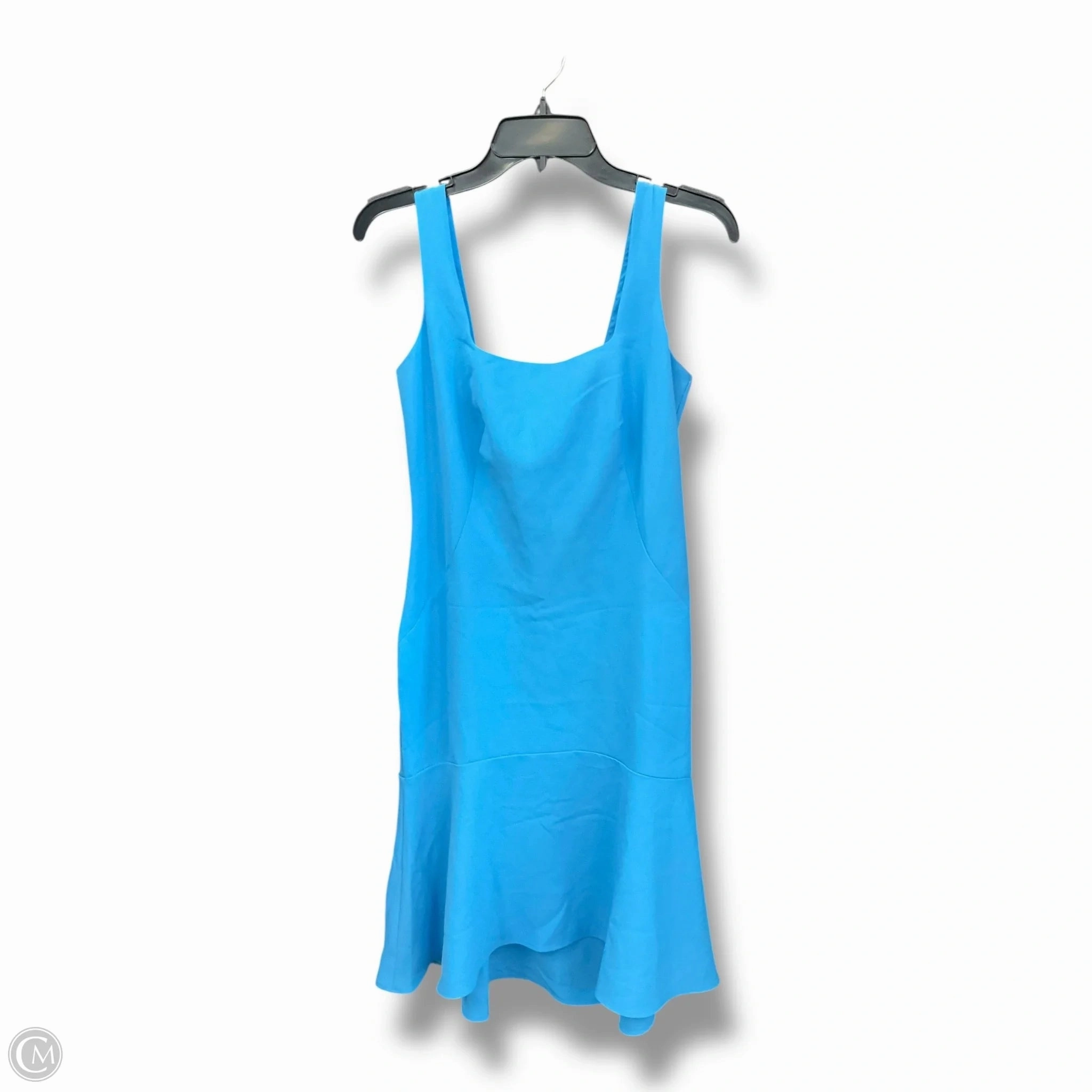 Dress Casual Midi By Ann Taylor In Blue, Size: Xs Stretchable Fabric