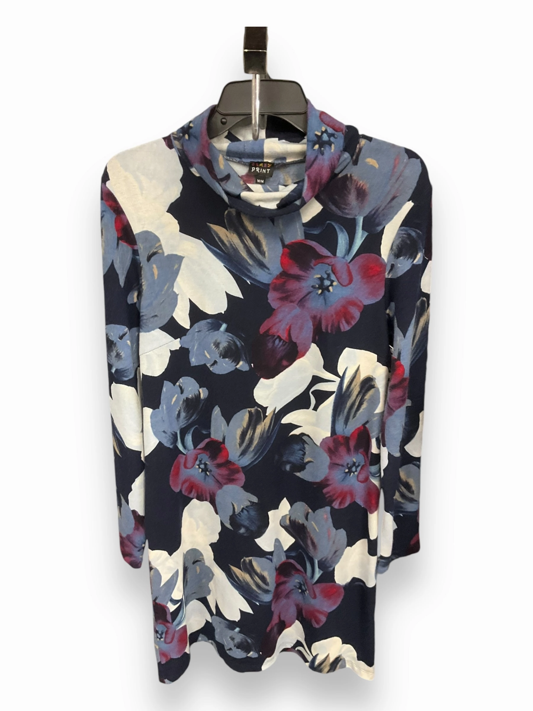 Dress Casual Midi By Clothes Mentor In Blue, Size: M BalancedDrape