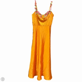 Dress Casual Midi By Clothes Mentor In Orange, Size: S Fearless Mode Compression Fit