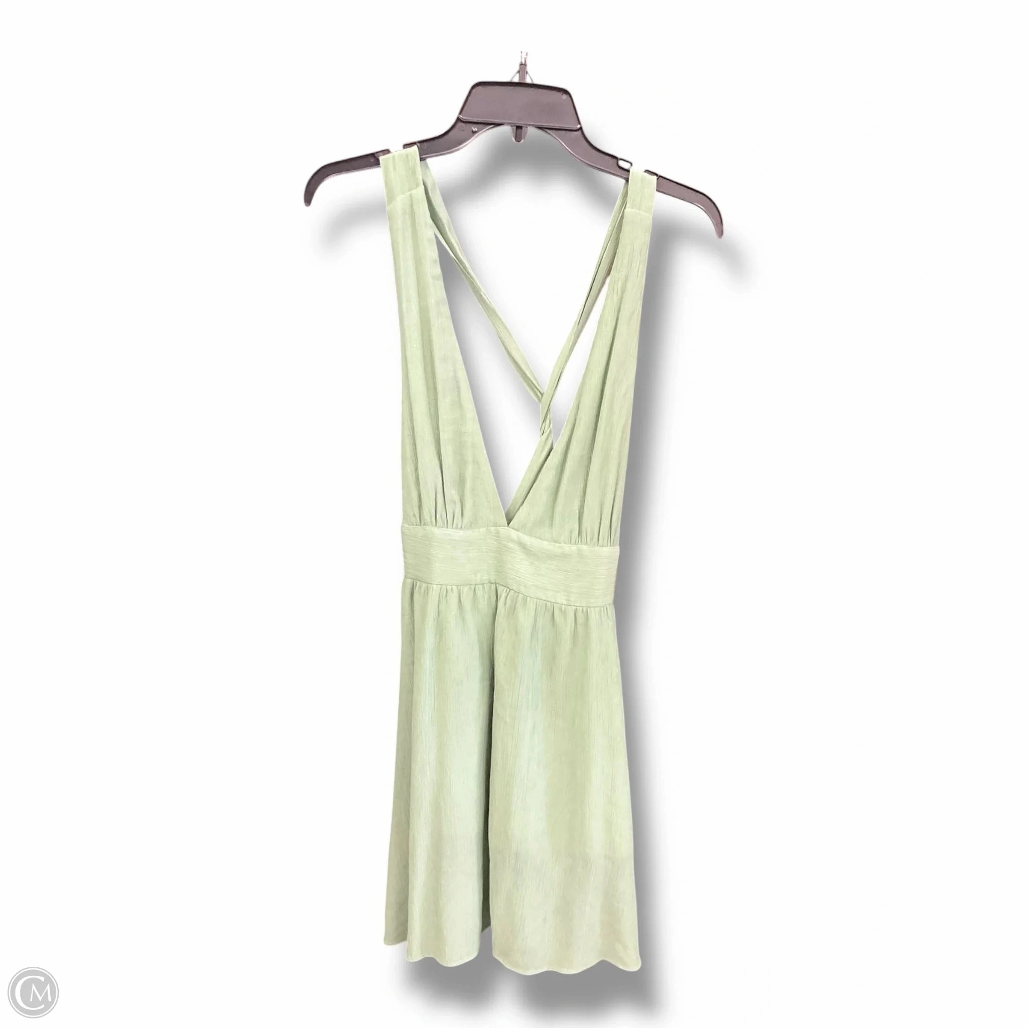 Easy Go Summer Outerwear Dress Casual Short By Cupshe In Green, Size: S