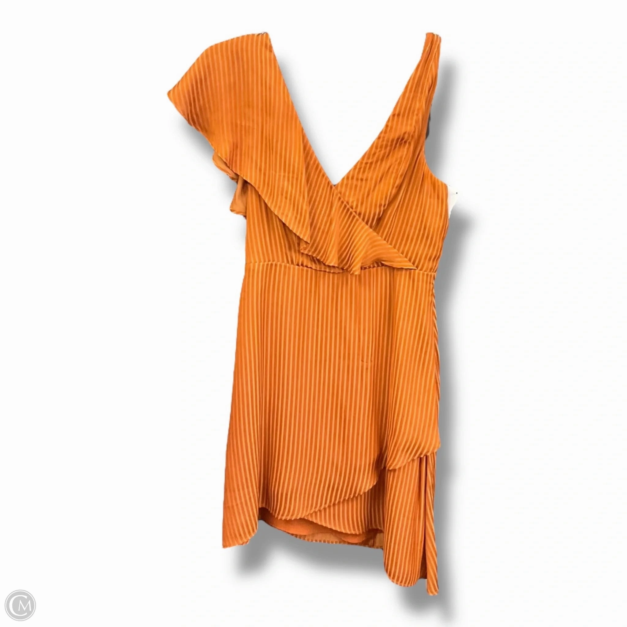 WindproofInterior Fashion Design Dress Party Short By Clothes Mentor In Orange, Size: Xs