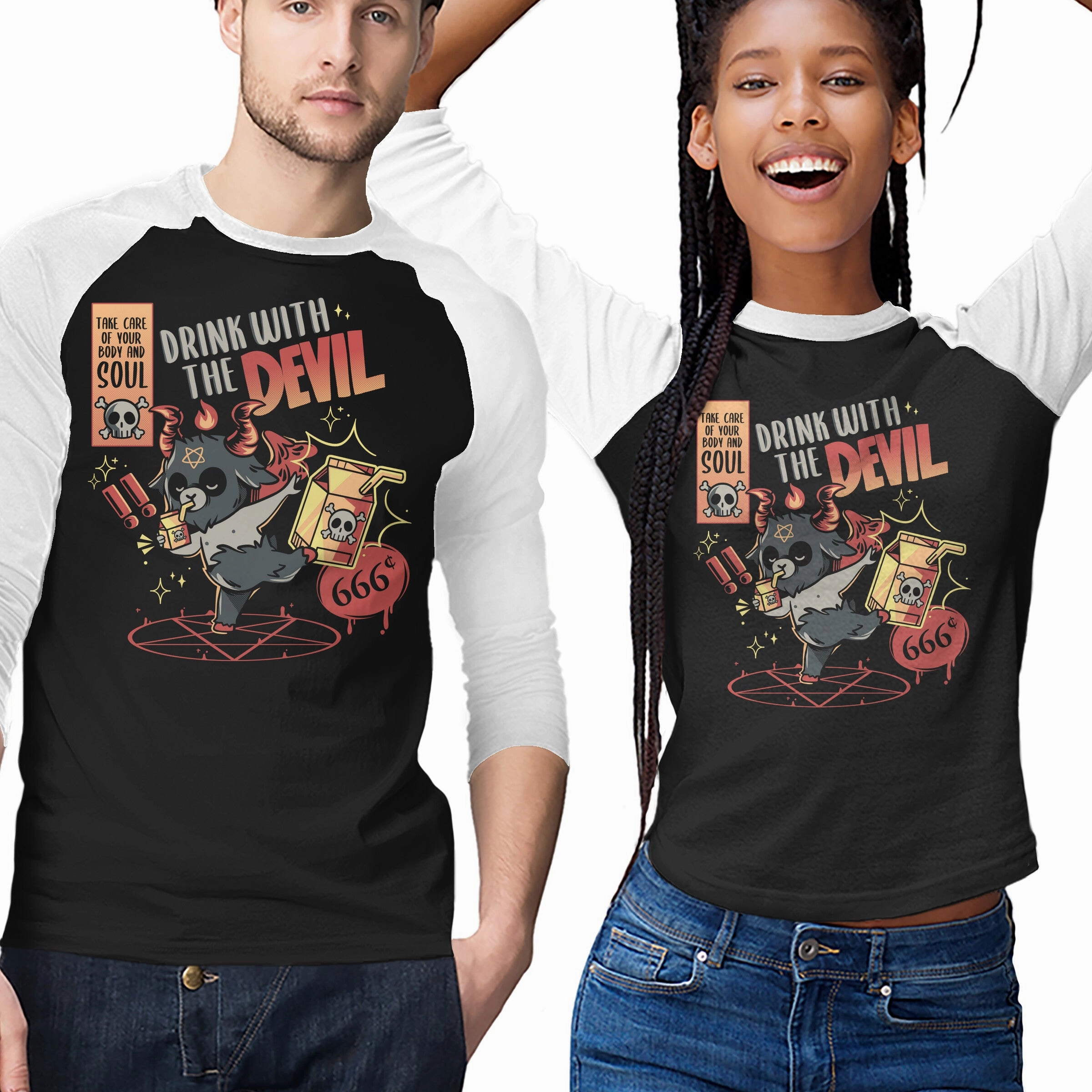 Drink With The Devil EcoFriendlyMaterial Chilly Wear