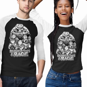 Dungeons And Rage Meme Sleek Waist EcoFriendlyMaterial