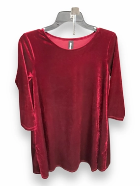 Dress Casual Midi By Agnes & Dora In Maroon, Size: L NonSlipTrims