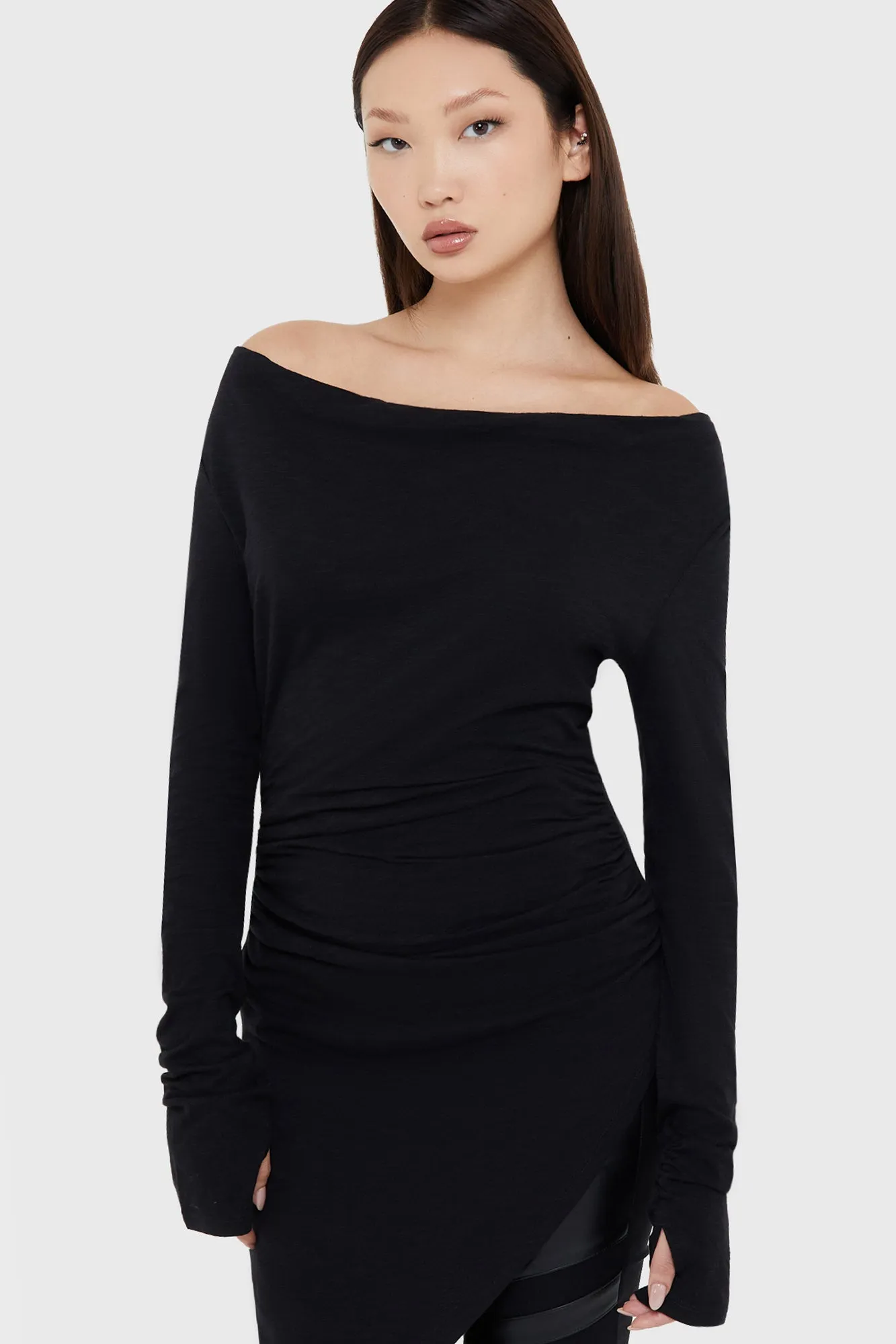 Ebony Hour Top AntiPilling