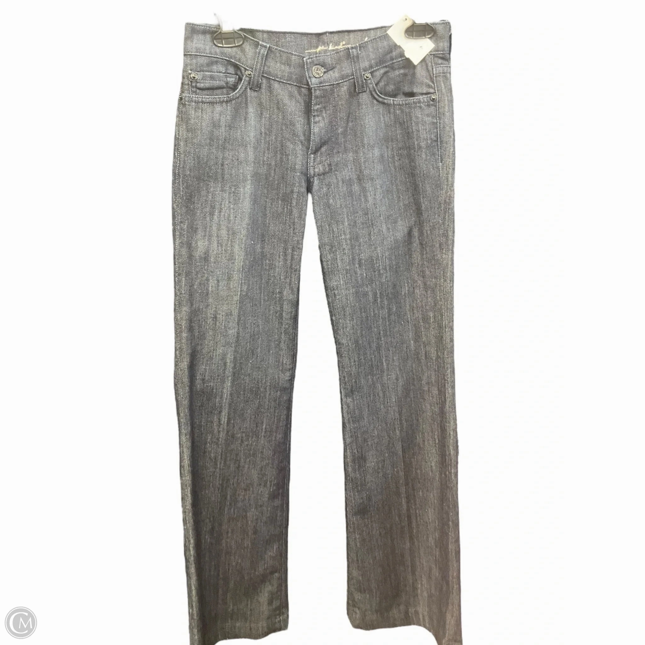 Jeans Straight By 7 For All Mankind In Blue Denim, Size: 8 Kid Play