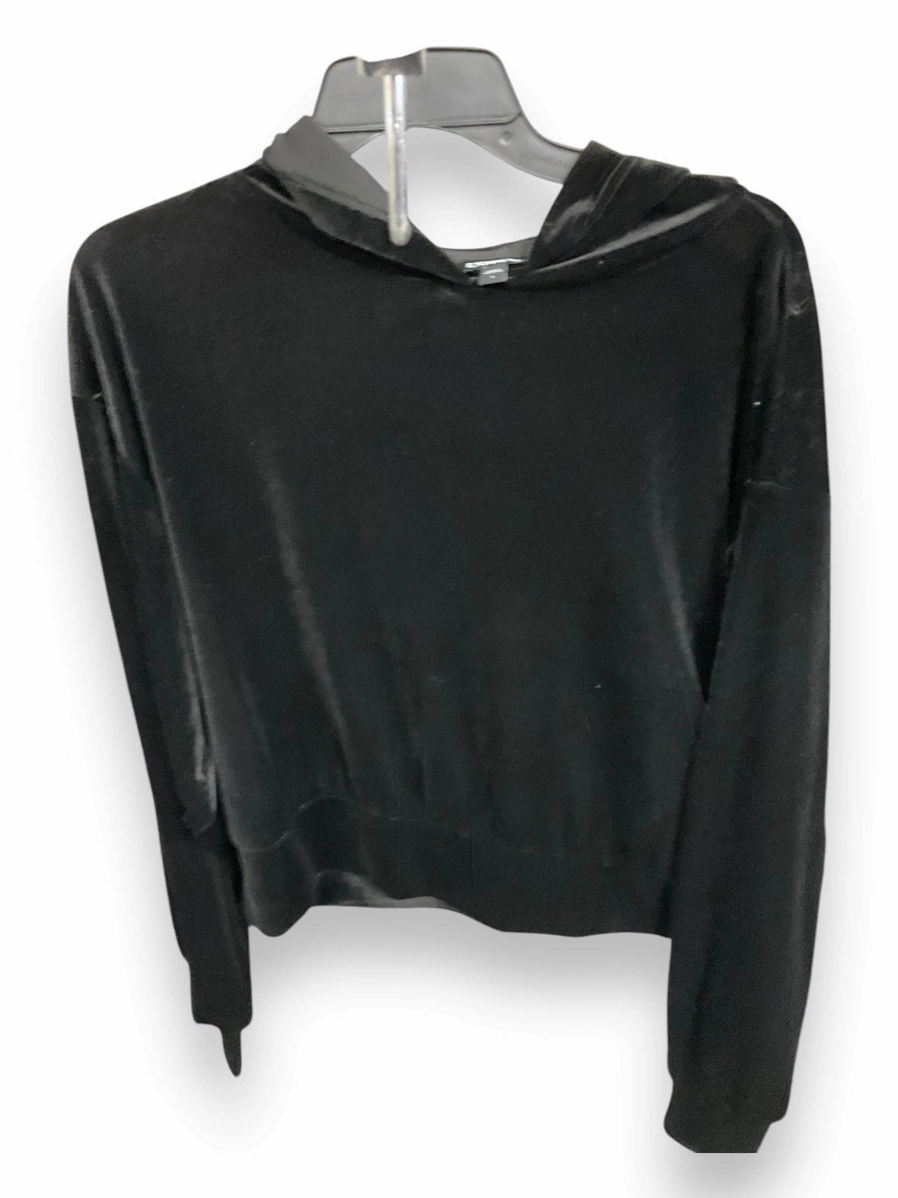 RollUp Sleeves Elegant Layer Top Long Sleeve By Express In Black, Size: L