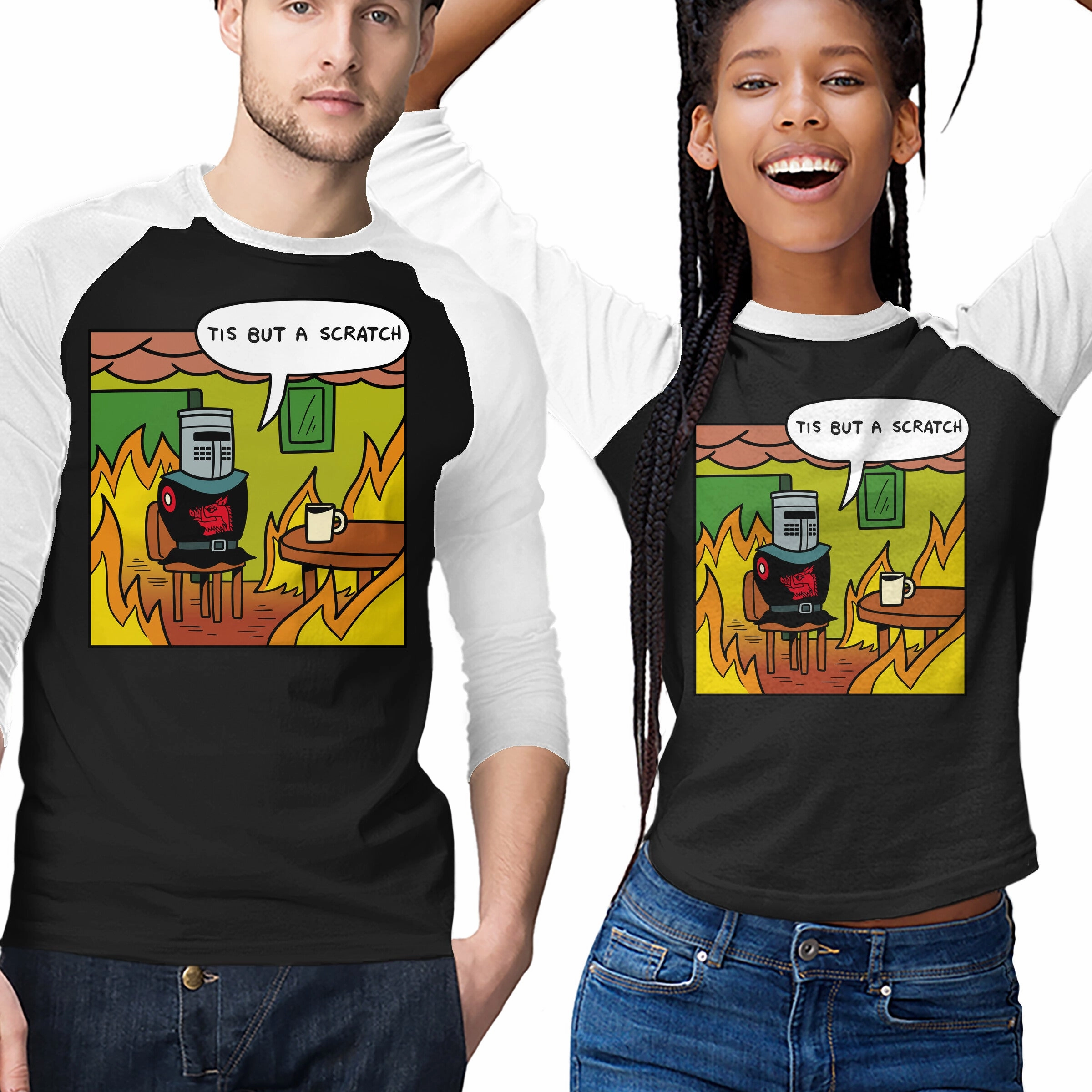 Comfy Apparel Spring Wear Black Knight Fine