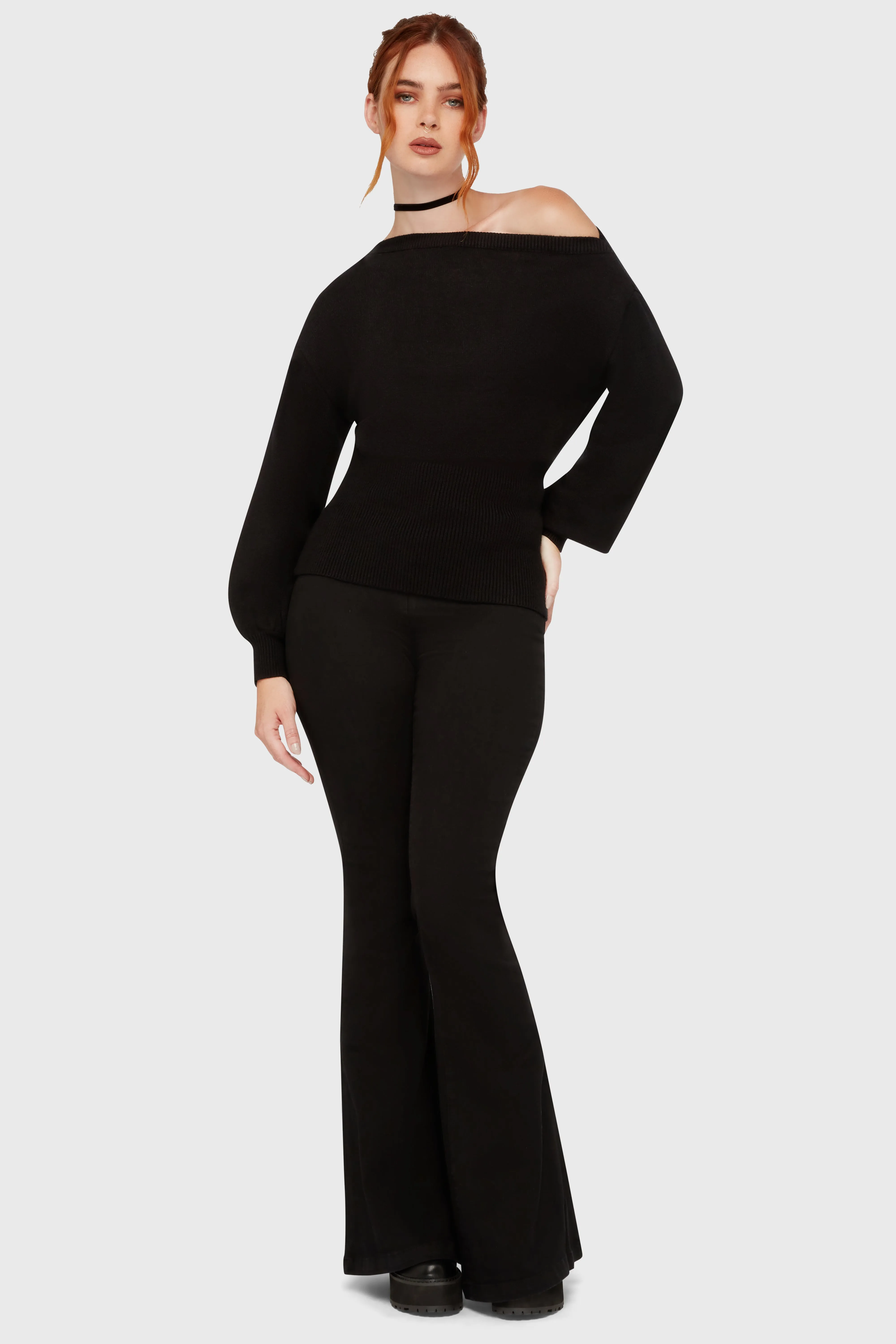 wrinkle free finish Eldritch Top